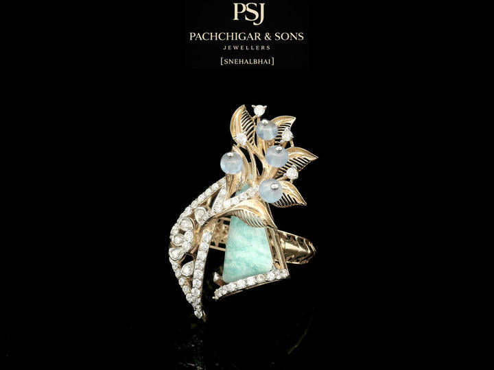 Nature Inspired Gemstone Designer Ring