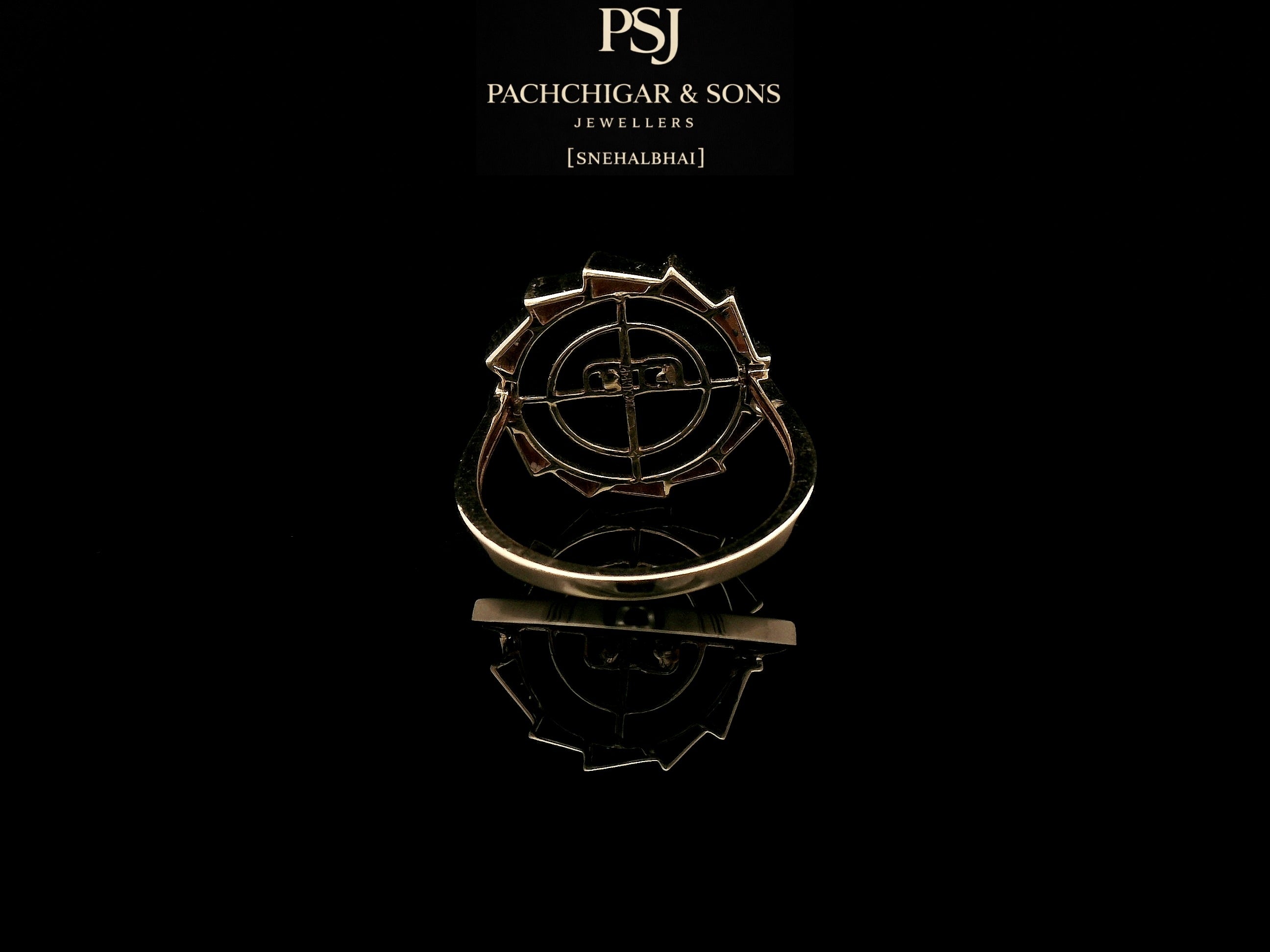 Panther Motif Designer Ring