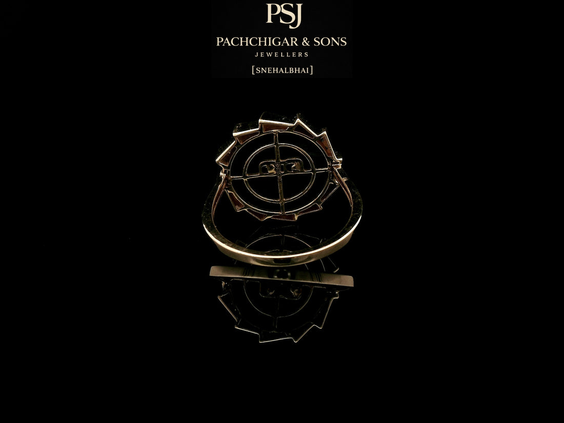 Panther Motif Designer Ring